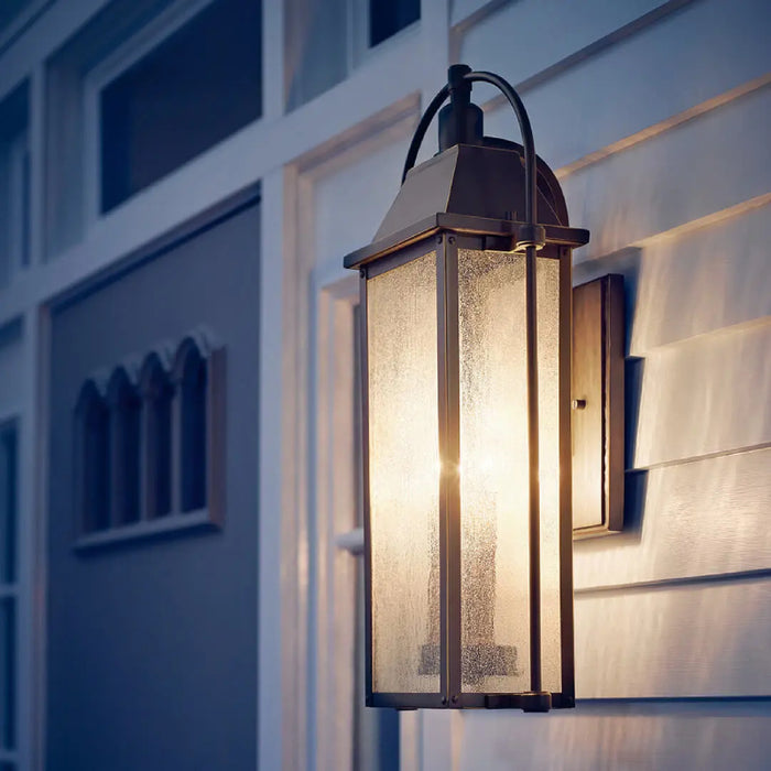 Kichler 49715 Harbor Row 3-lt 23" Tall Outdoor Wall Light