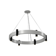 Accord 1497 Flow 12-lt 24" LED Pendant - Organic White