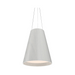 Accord 1146 Conical 1-lt 20" LED Pendant - Organic White
