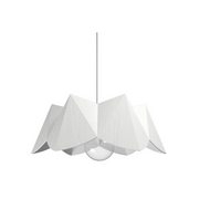 Accord 1281 Physalis 1-lt 26" LED Pendant - Organic White