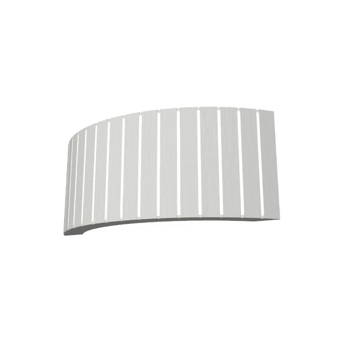 Accord 4039 Slatted 2-lt 16" LED Wall Light, E26 Base - Organic White