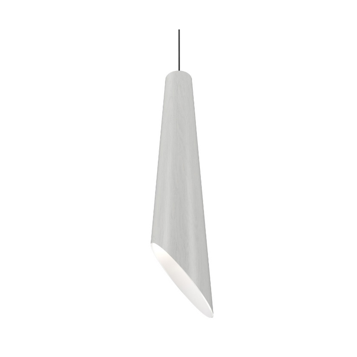 Accord 1277 Conical 1-lt 6" LED Pendant - Organic White