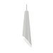 Accord 1277 Conical 1-lt 6" LED Pendant - Organic White