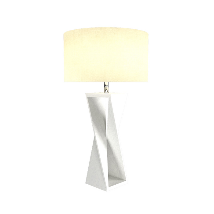Accord 7044 Spin 1-lt 29" Tall LED Table Lamp - Organic White