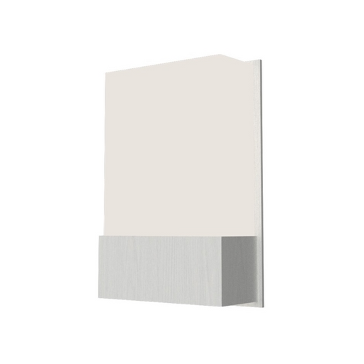 Accord 444 Clean 1-lt 12" Tall LED Wall Light, E26 Base - Organic White