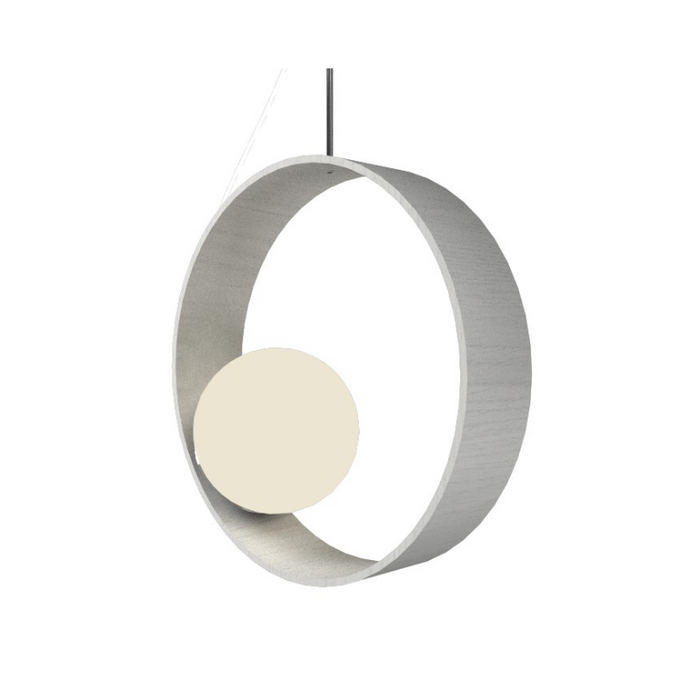 Accord 620 Sfera 1-lt 14" LED Pendant - Organic White