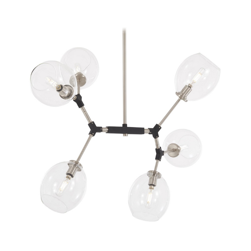 George Kovacs P1366 Nexpo 6-lt 34" Chandelier