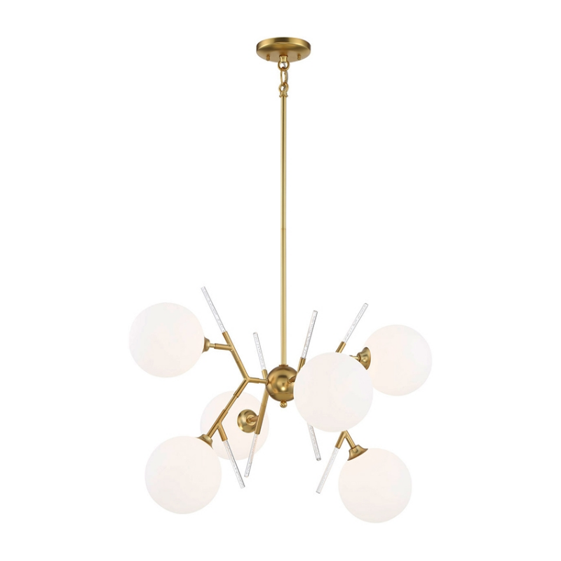 George Kovacs P1486 Polares 6-lt 28" Chandelier