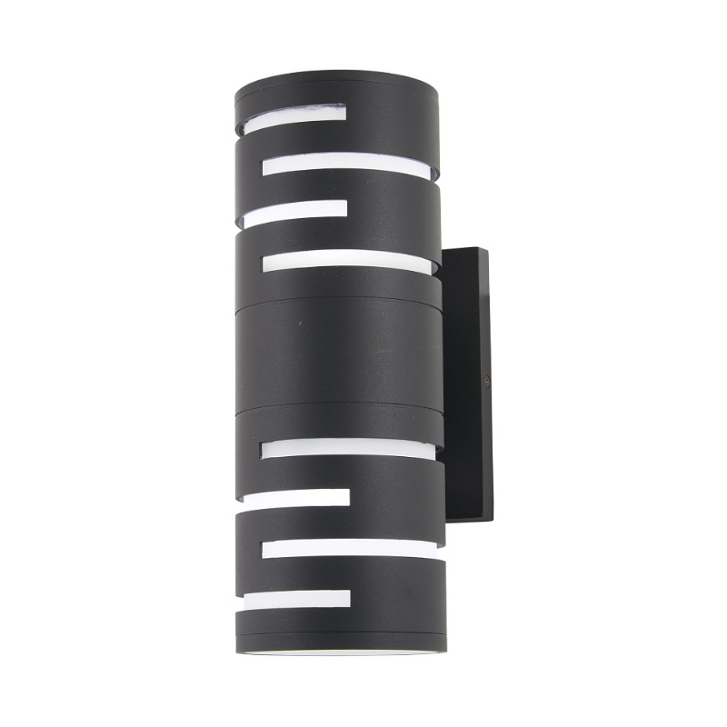 George Kovacs P1762 Groovin 2-lt 14" Tall LED Outdoor Wall Sconce