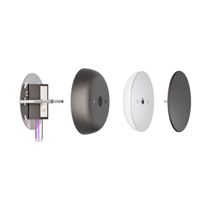 Pablo Designs Totem Puck LED Wall Sconce, 3CCT Selectable
