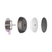 Pablo Designs Totem Puck LED Wall Sconce, 3CCT Selectable