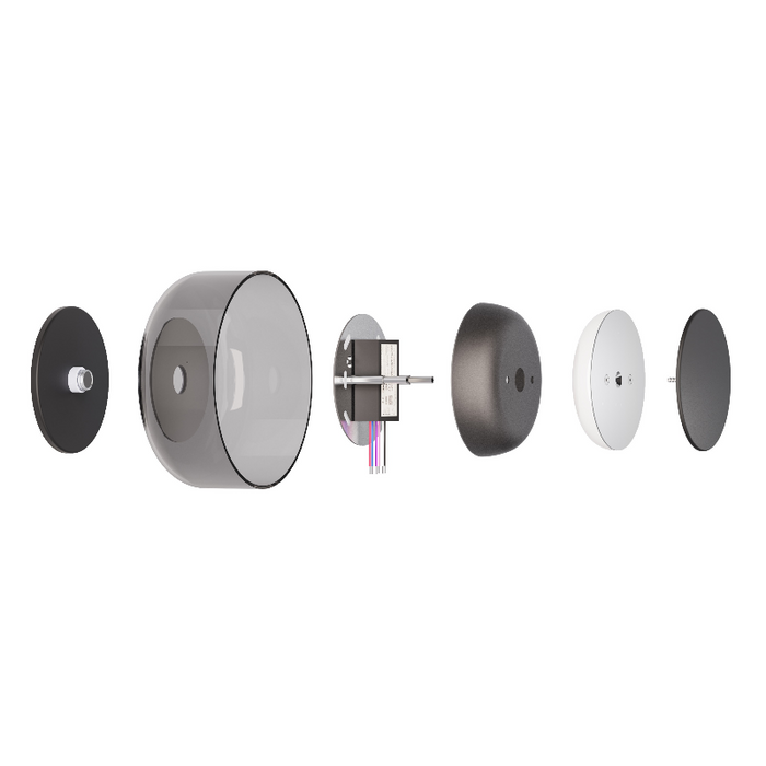 Pablo Designs Totem LED Wall Sconce, 3CCT Selectable