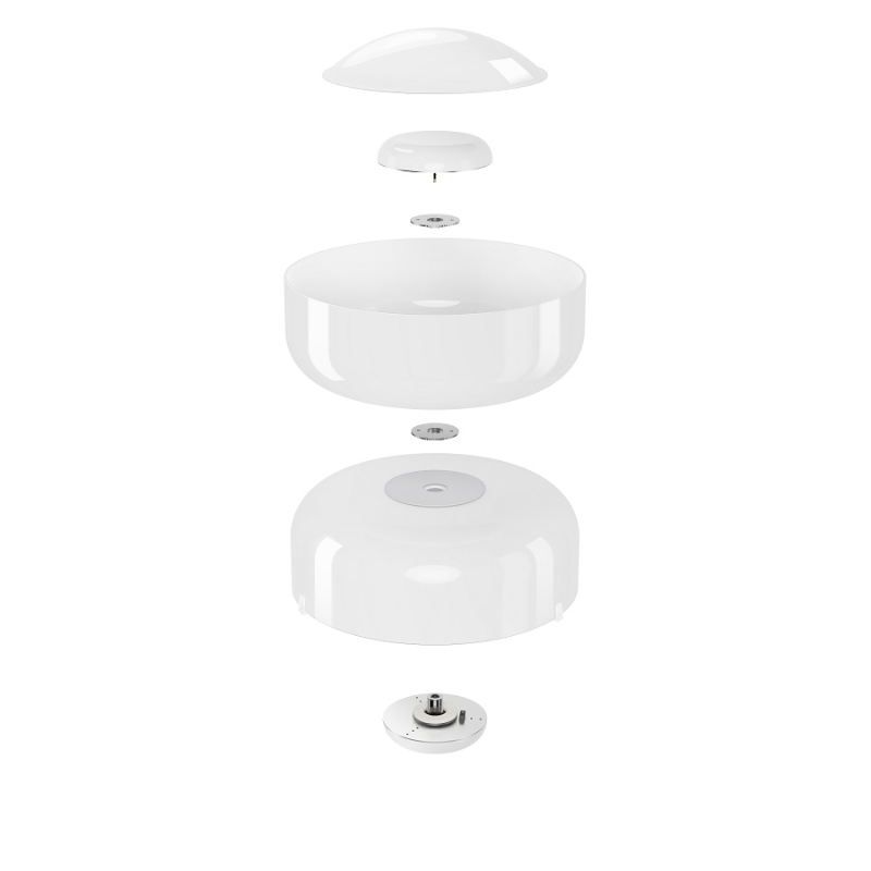 Pablo Designs Totem Double Shade LED Table Light