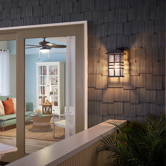 Kichler 49831 Beacon Square 1-lt 18" Tall Outdoor Wall Light