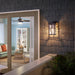 Kichler 49831 Beacon Square 1-lt 18" Tall Outdoor Wall Light