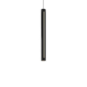 Dals PDLED120-24 1-lt 24" LED Cylindrical Pendant, 3CCT Selectable - Black