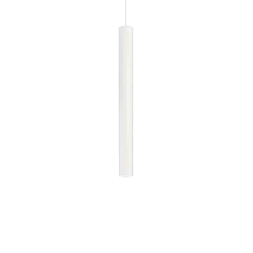 Dals PDLED120-24 1-lt 24" LED Cylindrical Pendant, 3CCT Selectable - White