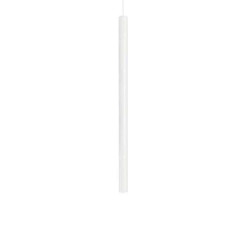Dals PDLED120-48 1-lt 48" LED Cylindrical Pendant, 3CCT Selectable - White
