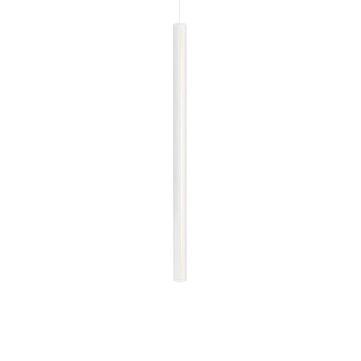 Dals PDLED120-48 1-lt 48" LED Cylindrical Pendant, 3CCT Selectable - White