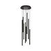 Dals PDLED120-8 8-lt 26" LED Cylindrical Pendant Round Cluster, 3CCT Selectable