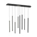 Dals PDLED120-8SQ 8-lt 84" LED Cylindrical Pendant Rectangular Cluster, 3CCT Selectable