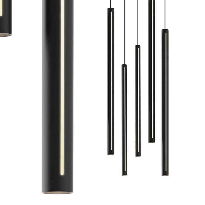 Dals PDLED120-36 1-lt 36" LED Cylindrical Pendant, 3CCT Selectable