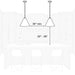 Visual Comfort SLPD545 Alina 1-lt 5" LED Pendant