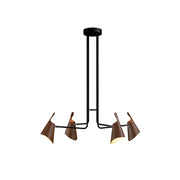 Accord 1446 Balance 4-lt 40" LED Pendant-Imbuia
