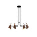 Accord 1446 Balance 4-lt 40" LED Pendant-Imbuia