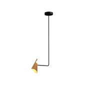 Accord 1445 Balance 1-lt 7" LED Pendant-Louro Freijo