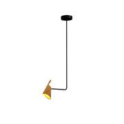 Accord 1445 Balance 1-lt 7" LED Pendant-Teak