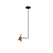 Accord 1445 Balance 1-lt 7" LED Pendant-American Walnut
