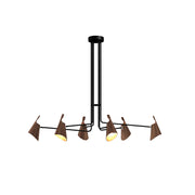 Accord 1447 Balance 6-lt 61" LED Pendant-American Walnut
