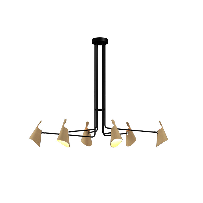 Accord 1447 Balance 6-lt 61" LED Pendant-Maple