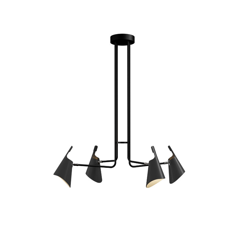 Accord 1446 Balance 4-lt 40" LED Pendant-Lead Grey