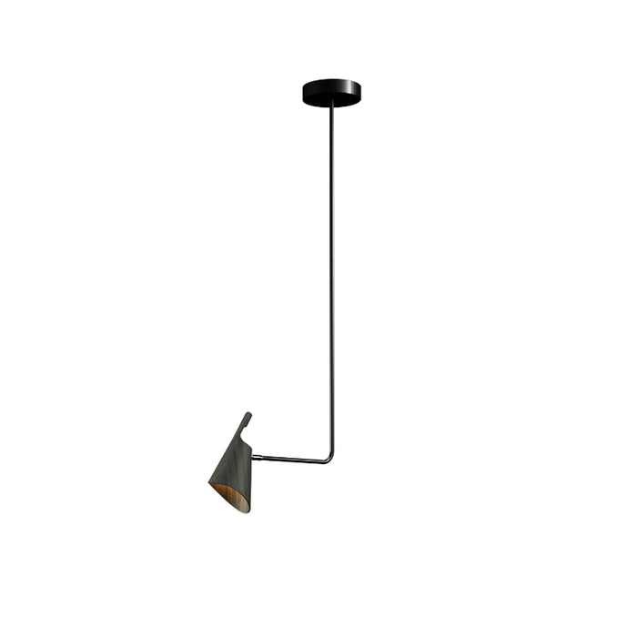Accord 1445 Balance 1-lt 7" LED Pendant-Organic Black