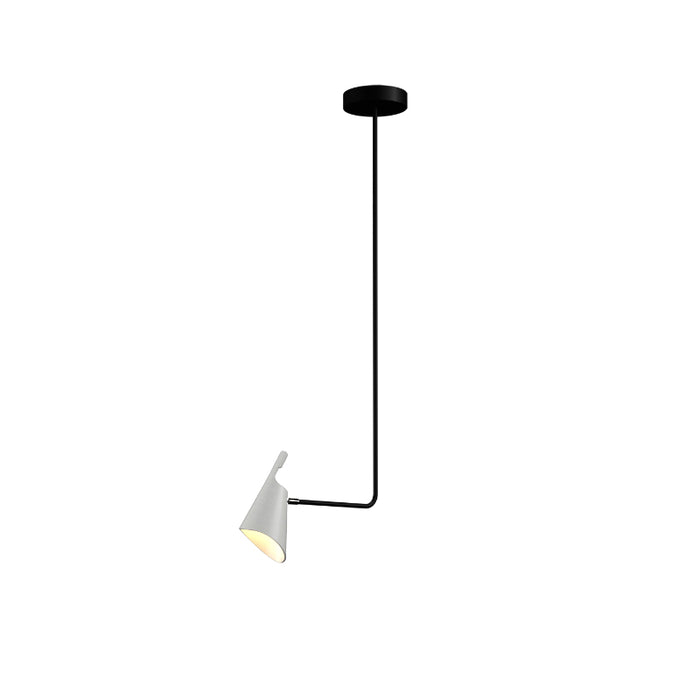 Accord 1445 Balance 1-lt 7" LED Pendant-Organic White