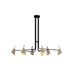 Accord 1447 Balance 6-lt 61" LED Pendant-Organic Cappuccino