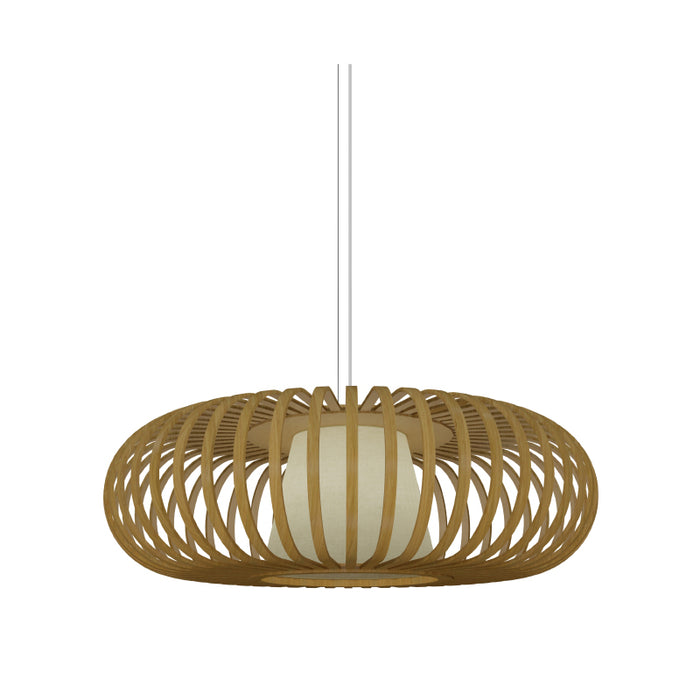 Accord 1496 Balloon 1-lt 32" LED Pendant-Louro Freijo