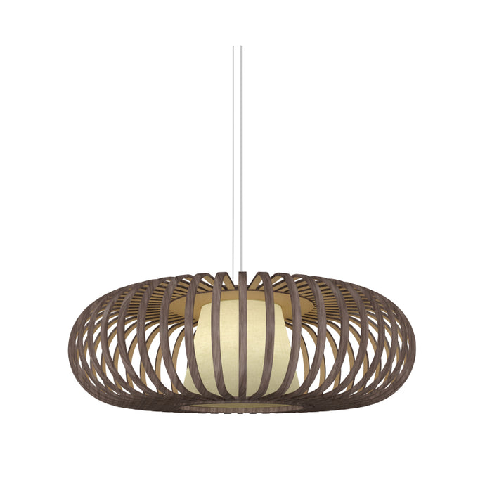 Accord 1496 Balloon 1-lt 32" LED Pendant-American Walnut