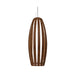 Accord 304 Barril 1-lt 10" LED Pendant-Imbuia