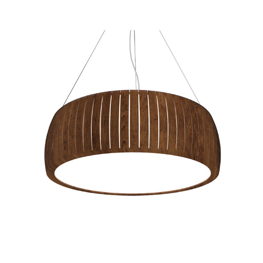 Accord 1111 Barril 3-lt 24" LED Pendant-Imbuia