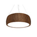 Accord 1110 Barril 1-lt 20" LED Pendant-Imbuia