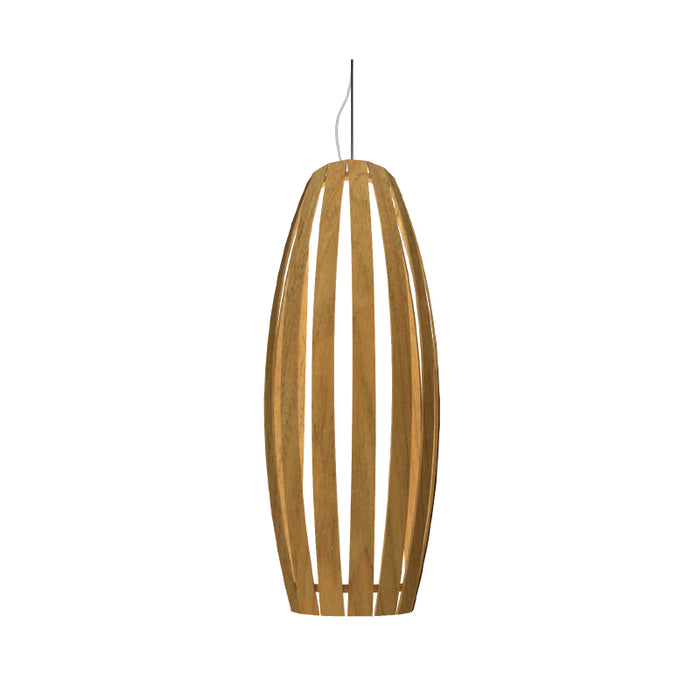 Accord 304 Barril 1-lt 10" LED Pendant-Louro Freijo
