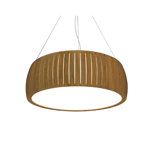 Accord 1111 Barril 1-lt 24" LED Pendant-Louro Freijo