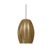 Accord 303 Barril 1-lt 8" LED Pendant-Louro Freijo