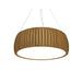 Accord 1110 Barril 1-lt 20" LED Pendant-Louro Freijo