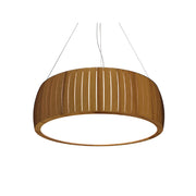 Accord 1113 Barril 1-lt 32" LED Pendant-Teak