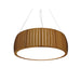 Accord 1110 Barril 1-lt 20" LED Pendant-Teak