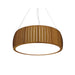 Accord 1110 Barril 3-lt 20" LED Pendant-Teak